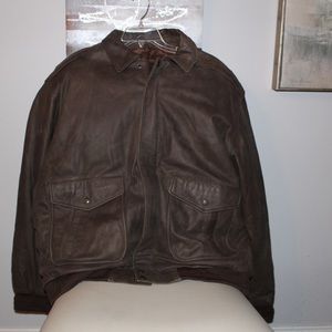 Roundtree and Yorke leather jacket.